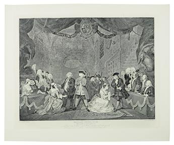 HOGARTH, WILLIAM; and BLAKE, WILLIAM. The Beggars Opera by Hogarth and Blake.